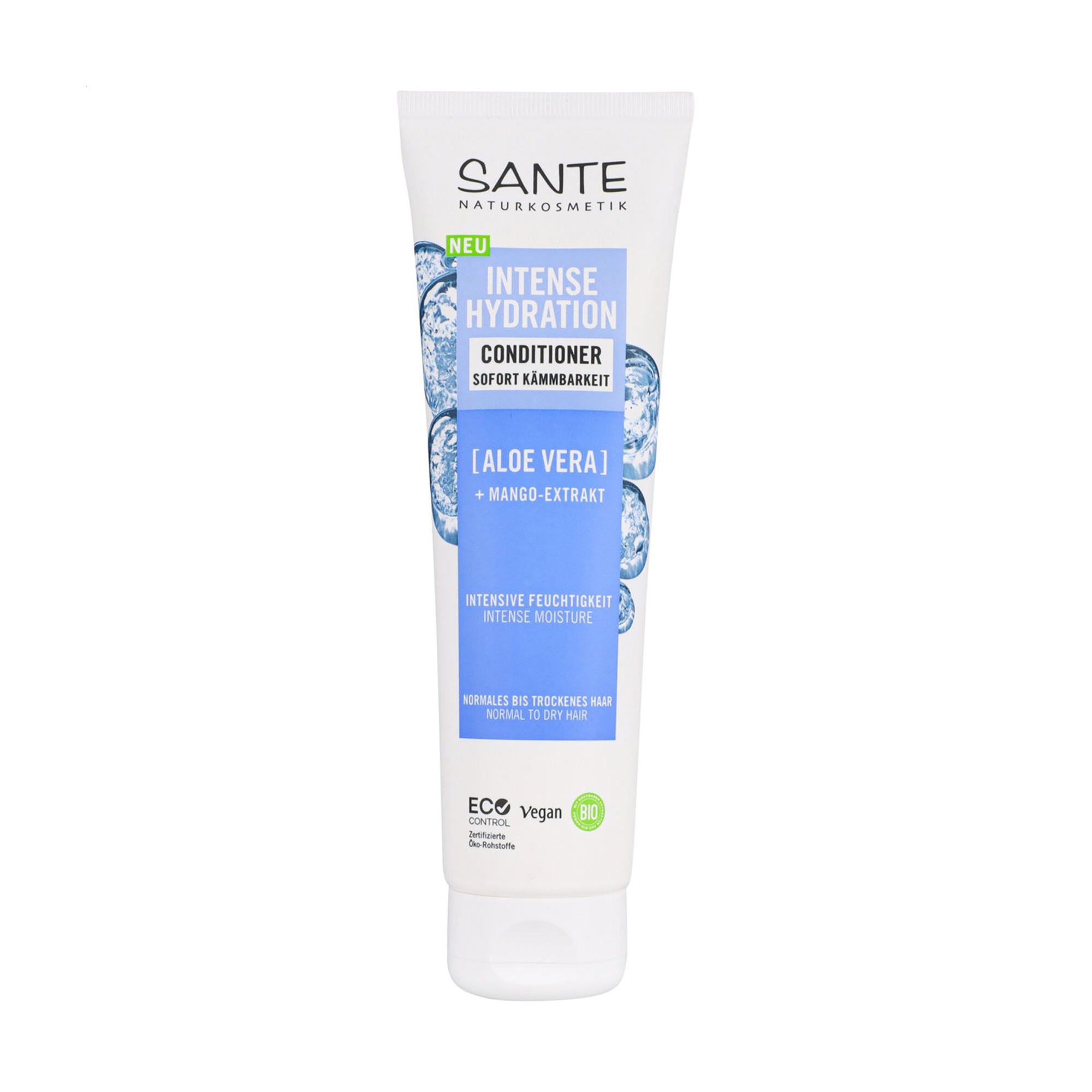 Зволожувальний кондиціонер для волосся Sante Intense Hydration Conditioner з алое та екстрактом манго, 150 мл